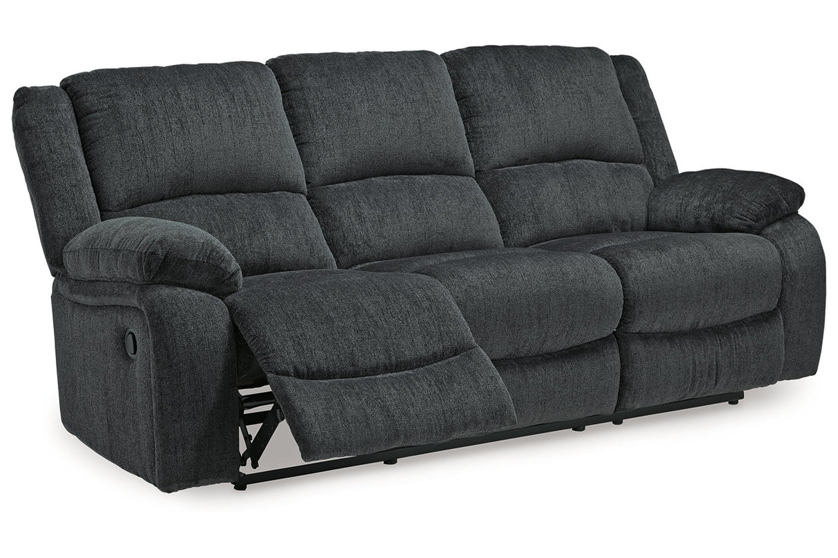 Draycoll Slate Reclining Sofa and Recliner -  Ashley - Luna Furniture