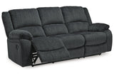 Draycoll Slate Reclining Sofa and Recliner -  Ashley - Luna Furniture