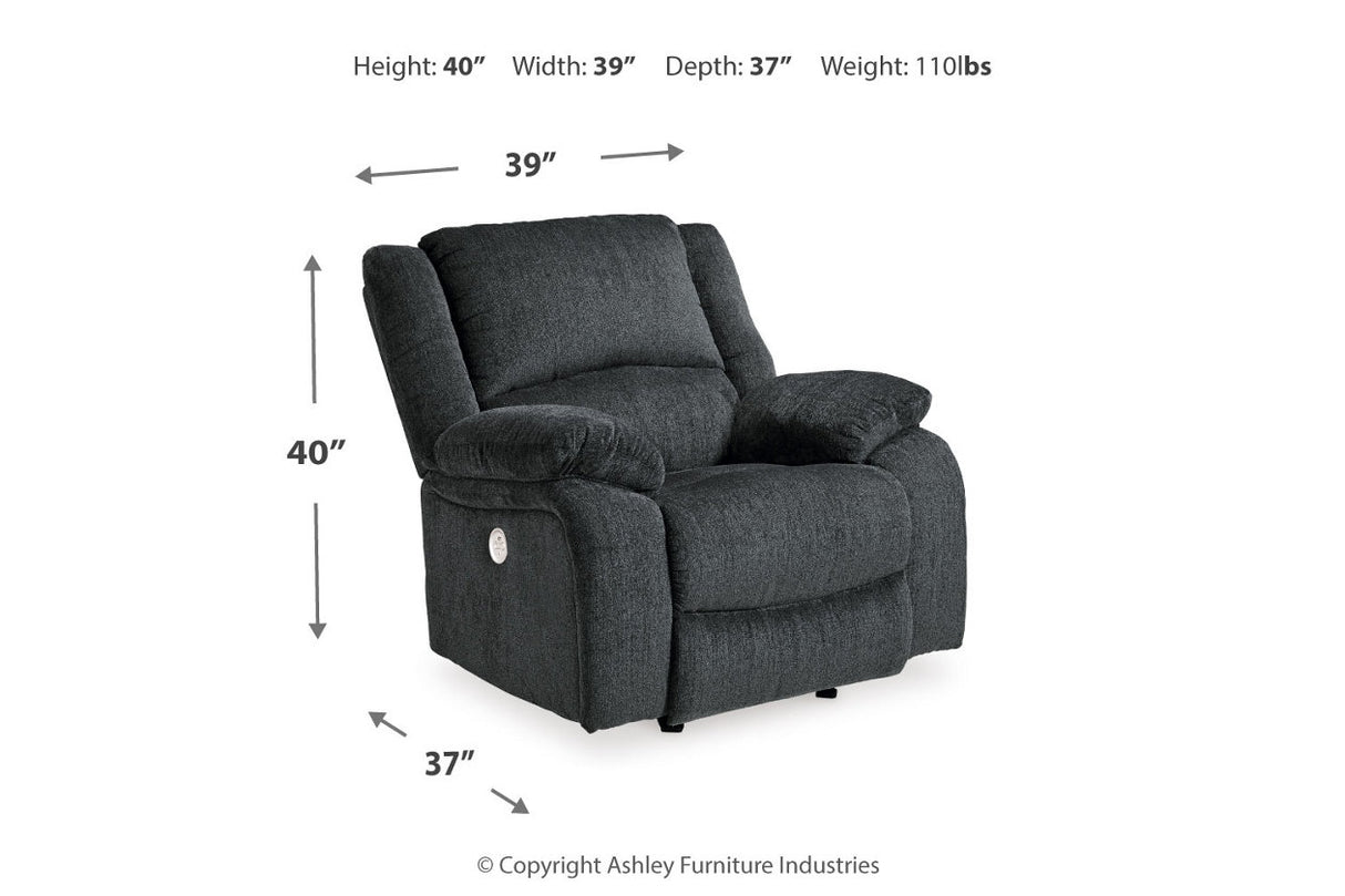 Draycoll  2 Power Reclining Loveseats and Recliner -  Ashley - Luna Furniture