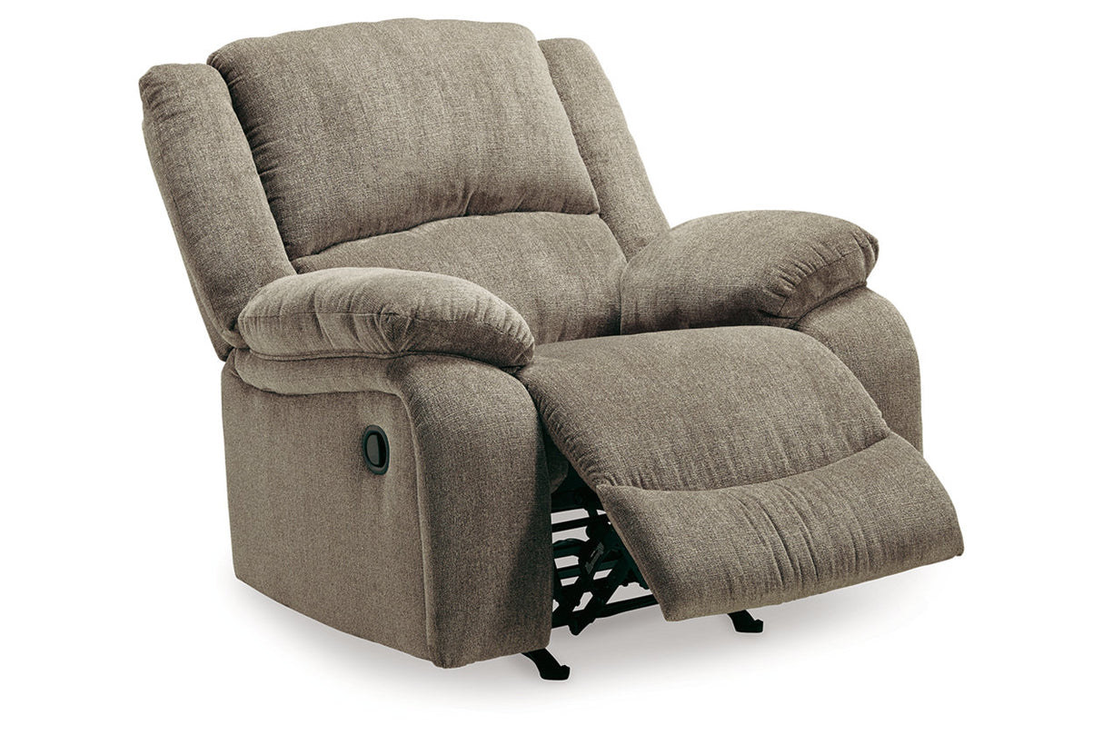 Draycoll Pewter Reclining Sofa, Loveseat and Recliner -  Ashley - Luna Furniture