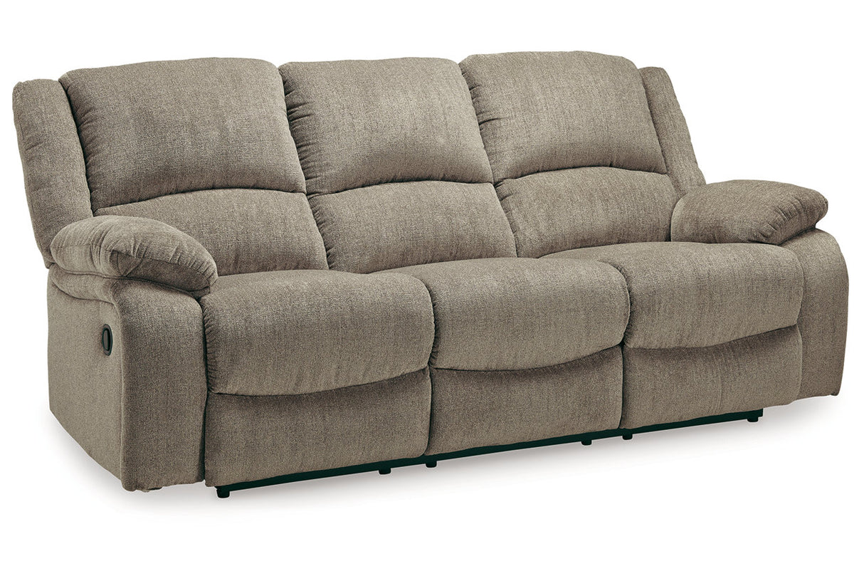 Draycoll Pewter Reclining Sofa, Loveseat and Recliner -  Ashley - Luna Furniture