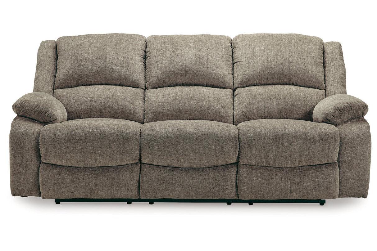 Draycoll Pewter Reclining Sofa, Loveseat and Recliner -  Ashley - Luna Furniture