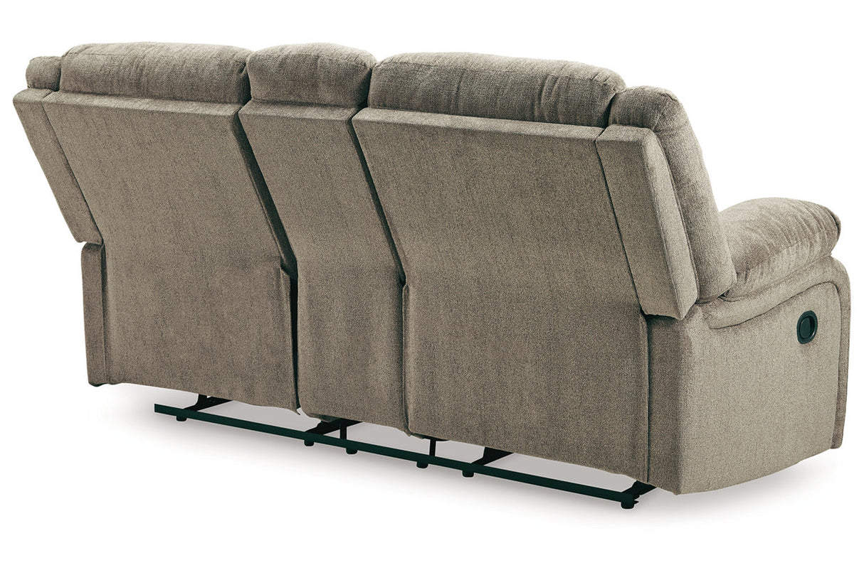 Draycoll Pewter Reclining Sofa, Loveseat and Recliner -  Ashley - Luna Furniture