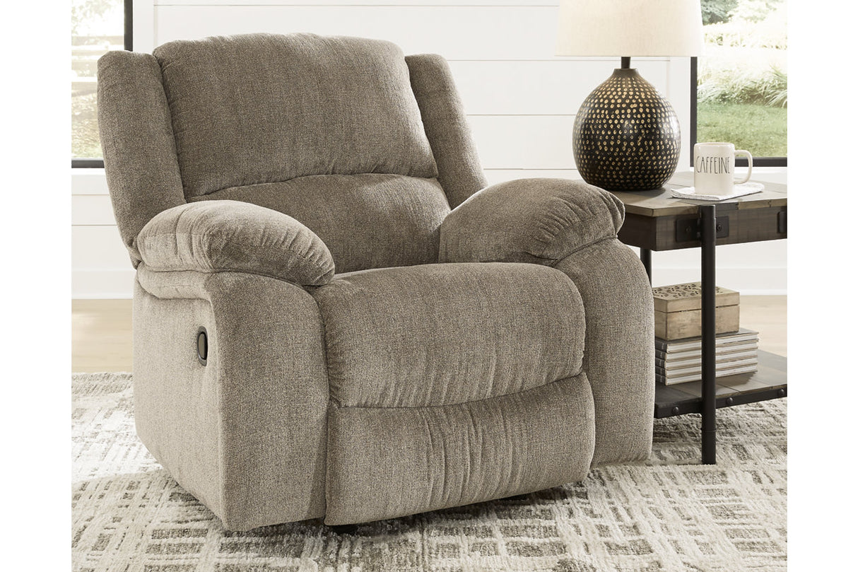 Draycoll Pewter Reclining Sofa, Loveseat and Recliner -  Ashley - Luna Furniture