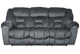 Capehorn Granite Reclining Sofa and Loveseat from Ashley - Luna Furniture