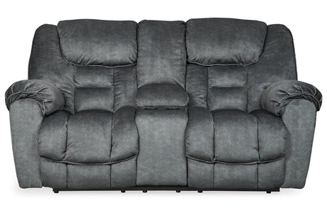 Capehorn Granite Reclining Loveseat and 2 Recliners -  Ashley - Luna Furniture