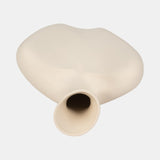 8" Bust Vase Sand Finish, Ivory from Sagebrook Home - Luna Furniture