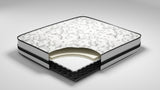 8 Inch Chime Innerspring 8 Inch Innerspring Mattress with Adjustable Base in White - PKG000521