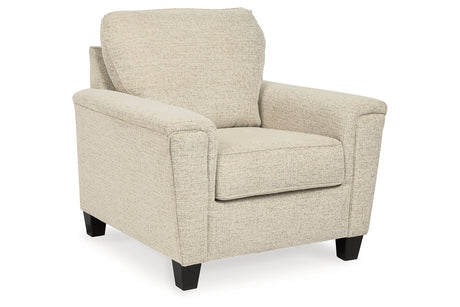 Abinger Natural Loveseat and Chair -  Ashley - Luna Furniture