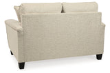 Abinger Natural Queen Sofa Sleeper and Loveseat -  Ashley - Luna Furniture