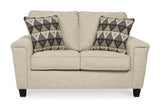 Abinger Natural Queen Sofa Sleeper and Loveseat -  Ashley - Luna Furniture