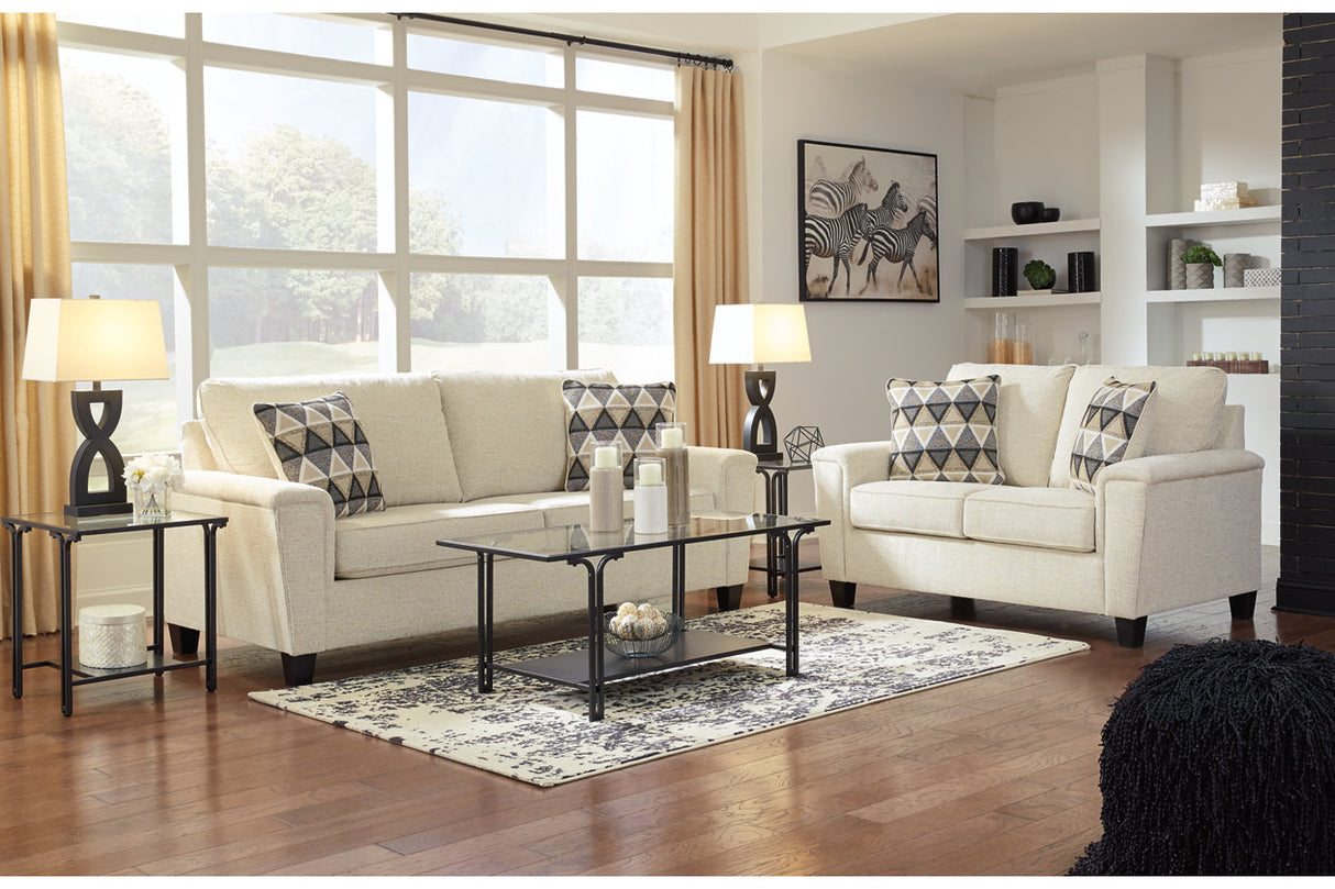 Abinger Natural Sofa and Loveseat -  Ashley - Luna Furniture