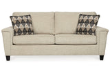 Abinger Natural Queen Sofa Sleeper and Loveseat -  Ashley - Luna Furniture