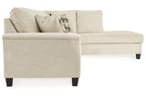 Abinger Natural 2-Piece Sectional with Chaise -  Ashley - Luna Furniture