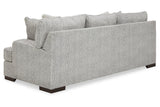 Mercado Pewter Sofa and Chair -  Ashley - Luna Furniture