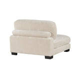 Traverse Beige Corduroy Armless Chair -  Homelegance - Luna Furniture