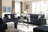 Altari Slate Sofa, Loveseat, Chair and Ottoman -  Ashley - Luna Furniture