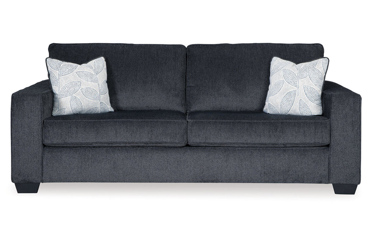 Altari Slate Sofa, Loveseat, Chair and Ottoman -  Ashley - Luna Furniture