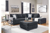 Altari Slate 2-Piece Sleeper Sectional with Chaise -  Ashley - Luna Furniture