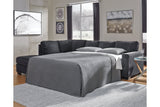 Altari Slate 2-Piece Sleeper Sectional with Chaise -  Ashley - Luna Furniture