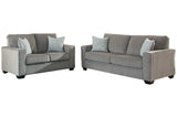 Altari Alloy Sofa and Loveseat -  Ashley - Luna Furniture