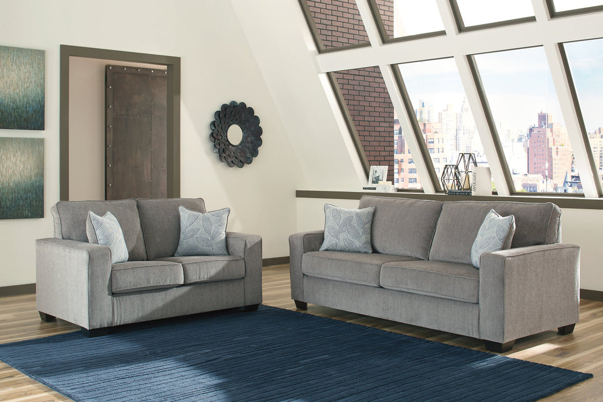 Altari Alloy Sofa and Loveseat -  Ashley - Luna Furniture