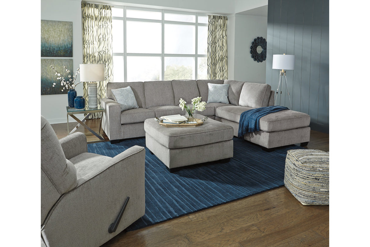 Altari Alloy 2-Piece Sectional with Chaise -  Ashley - Luna Furniture