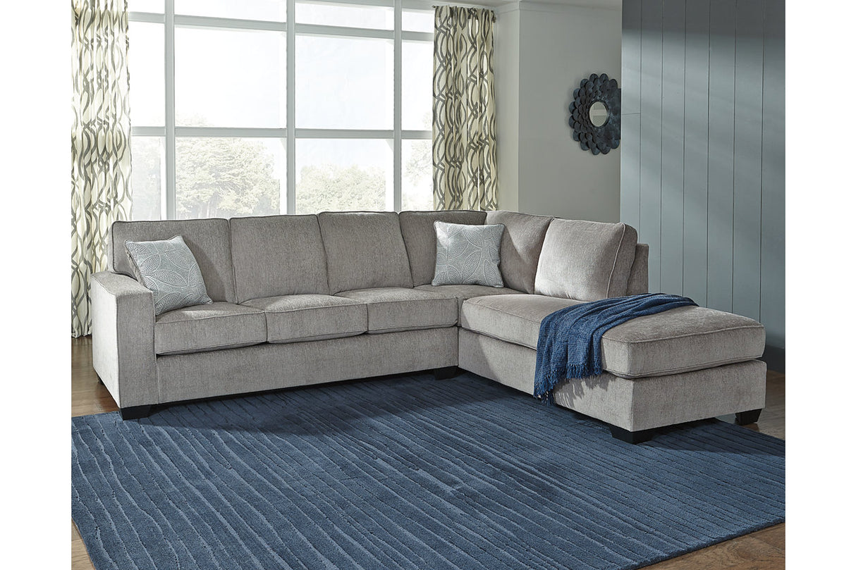 Altari Alloy 2-Piece Sectional with Chaise -  Ashley - Luna Furniture