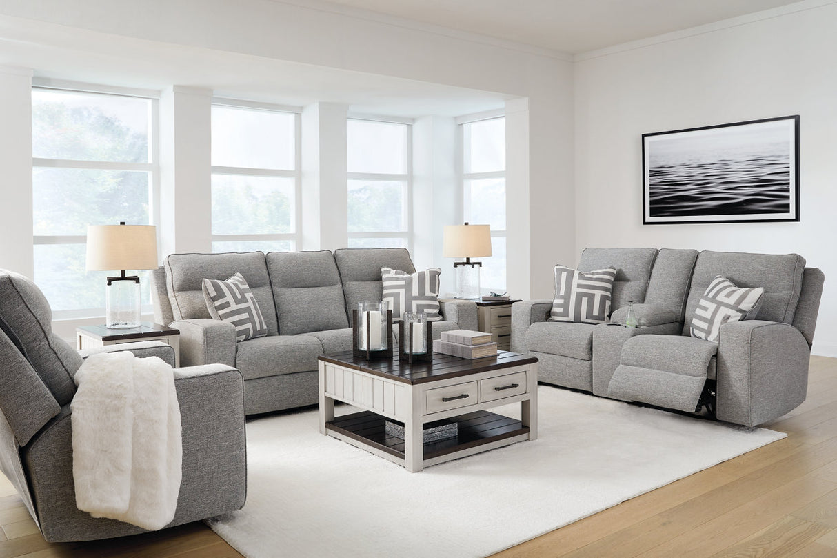 Biscoe  Power Reclining Sofa, Loveseat and Recliner -  Ashley - Luna Furniture