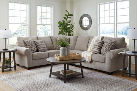 Claireah Umber 3-Piece LAF Sectional from Ashley - Luna Furniture