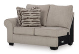 Claireah Umber 3-Piece RAF Sectional from Ashley - Luna Furniture