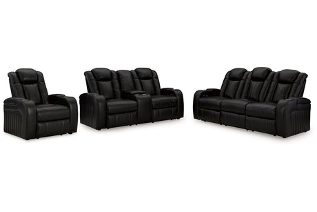 Caveman Den  Power Reclining Sofa, Loveseat and Recliner -  Ashley - Luna Furniture