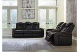 Caveman Den  Power Reclining Sofa, Loveseat and Recliner -  Ashley - Luna Furniture