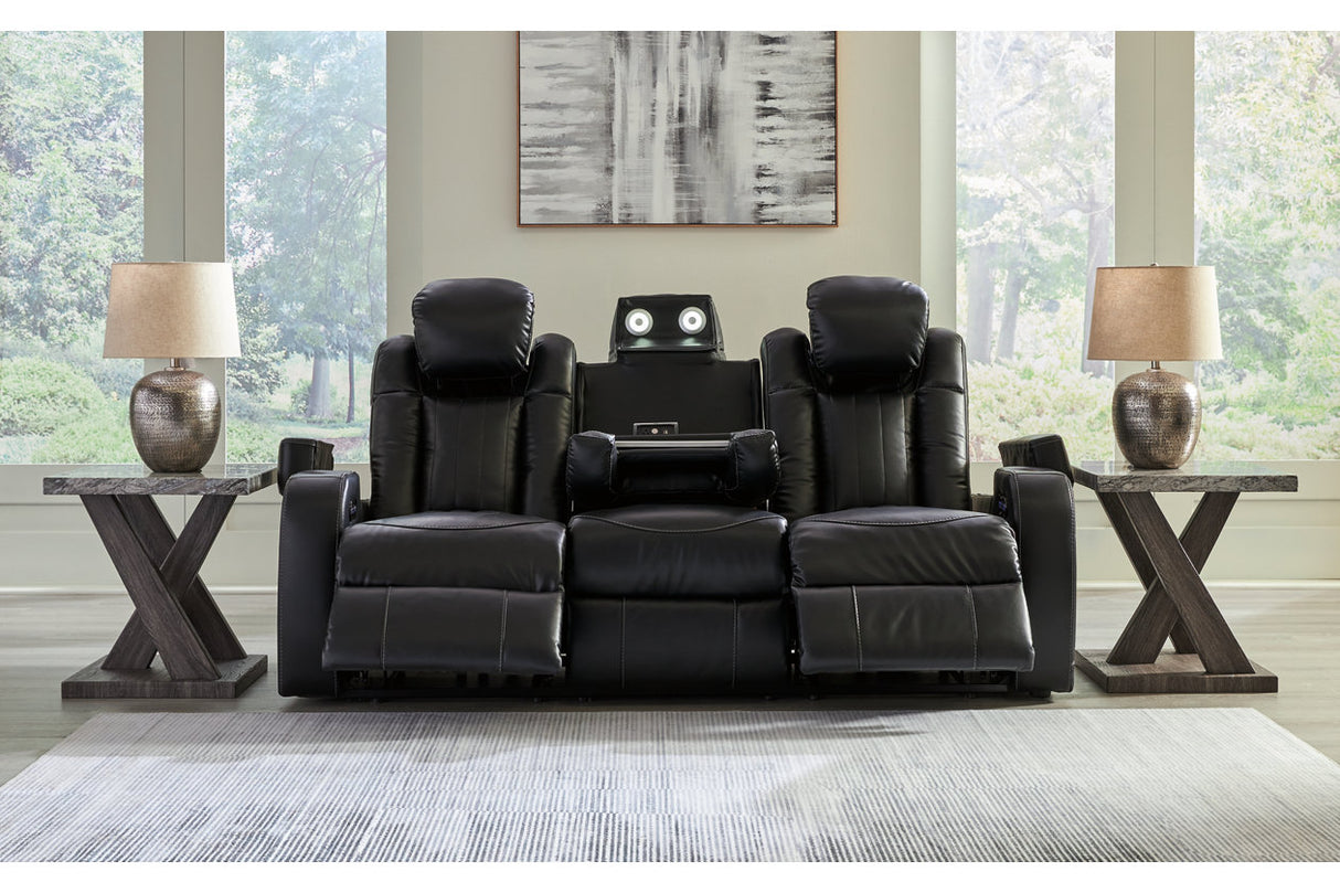 Caveman Den  Power Reclining Sofa, Loveseat and Recliner -  Ashley - Luna Furniture