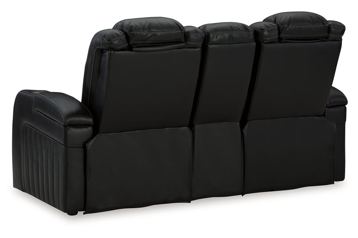 Caveman Den  Power Reclining Sofa, Loveseat and Recliner -  Ashley - Luna Furniture