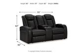 Caveman Den  Power Reclining Sofa, Loveseat and Recliner -  Ashley - Luna Furniture