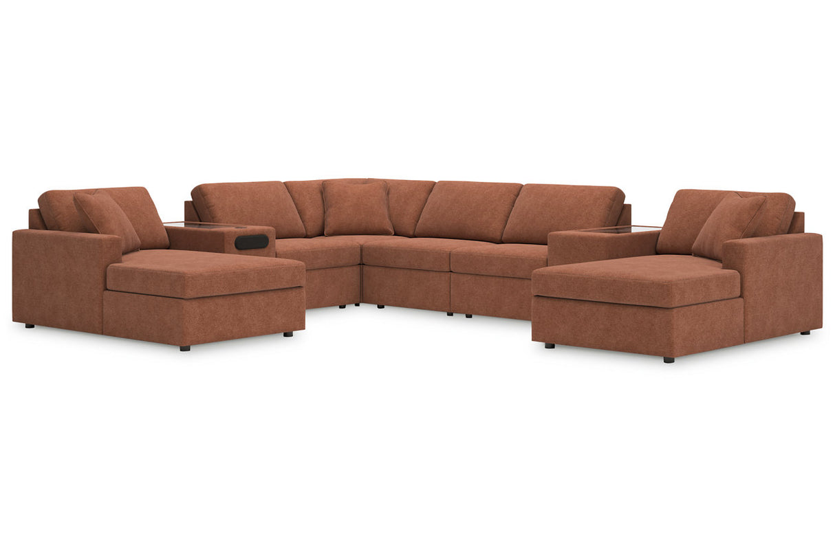 Modmax Spice 8-Piece Sectional with Chaise -   - Luna Furniture