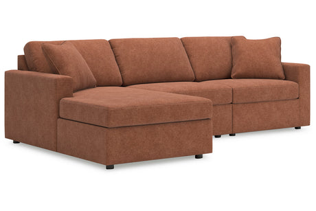 Modmax Spice 3-Piece Sectional with Chaise -  Ashley - Luna Furniture