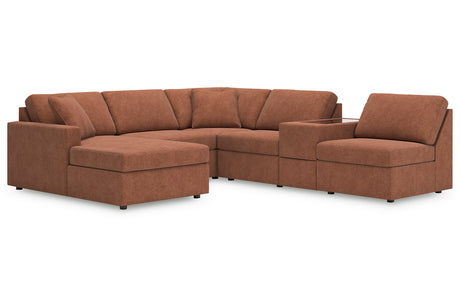 Modmax Spice 6-Piece Sectional with Chaise -   - Luna Furniture