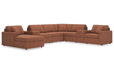 Modmax Spice 8-Piece Sectional with Chaise -   - Luna Furniture