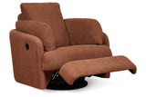 Modmax Spice 5-Piece Sectional and Swivel Glider Recliner -   - Luna Furniture