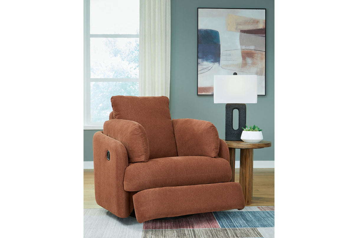 Modmax Spice 5-Piece Sectional and Swivel Glider Recliner -   - Luna Furniture