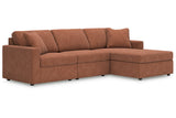 Modmax Spice 3-Piece Sectional with Chaise -  Ashley - Luna Furniture