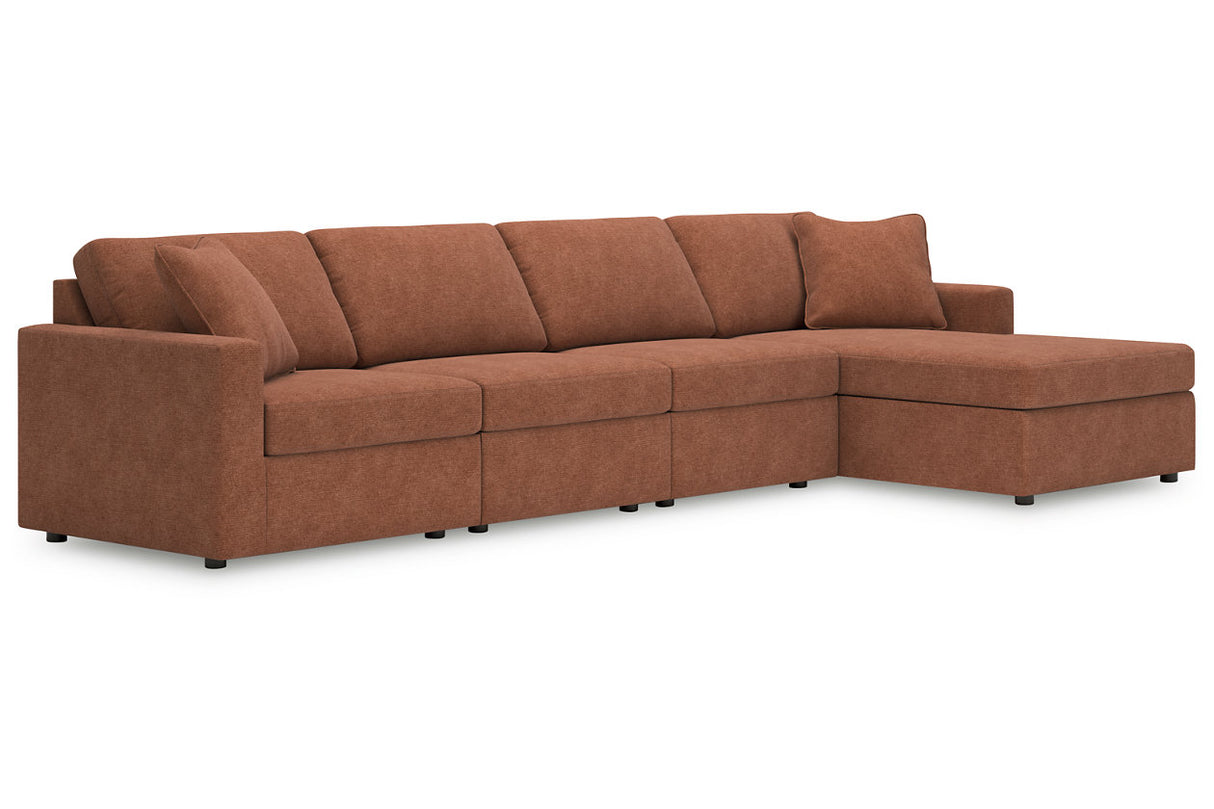 Modmax Spice 4-Piece Sectional with Chaise -   - Luna Furniture