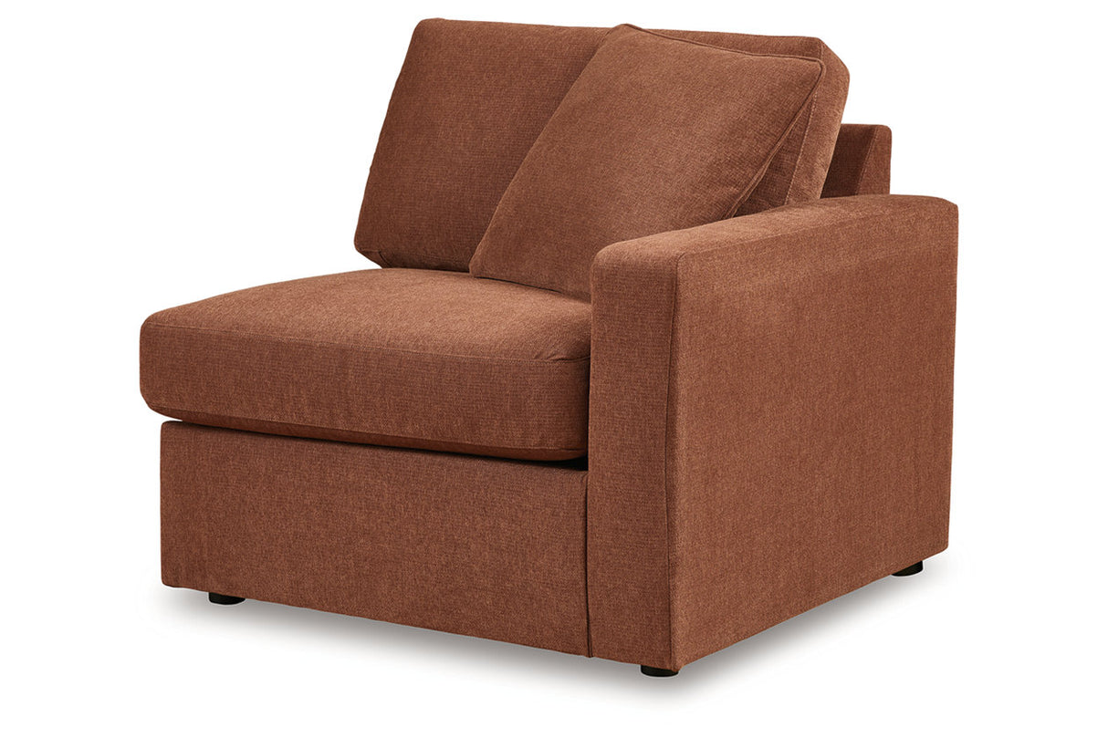 Modmax Spice 6-Piece Sectional and Swivel Glider Recliner -   - Luna Furniture