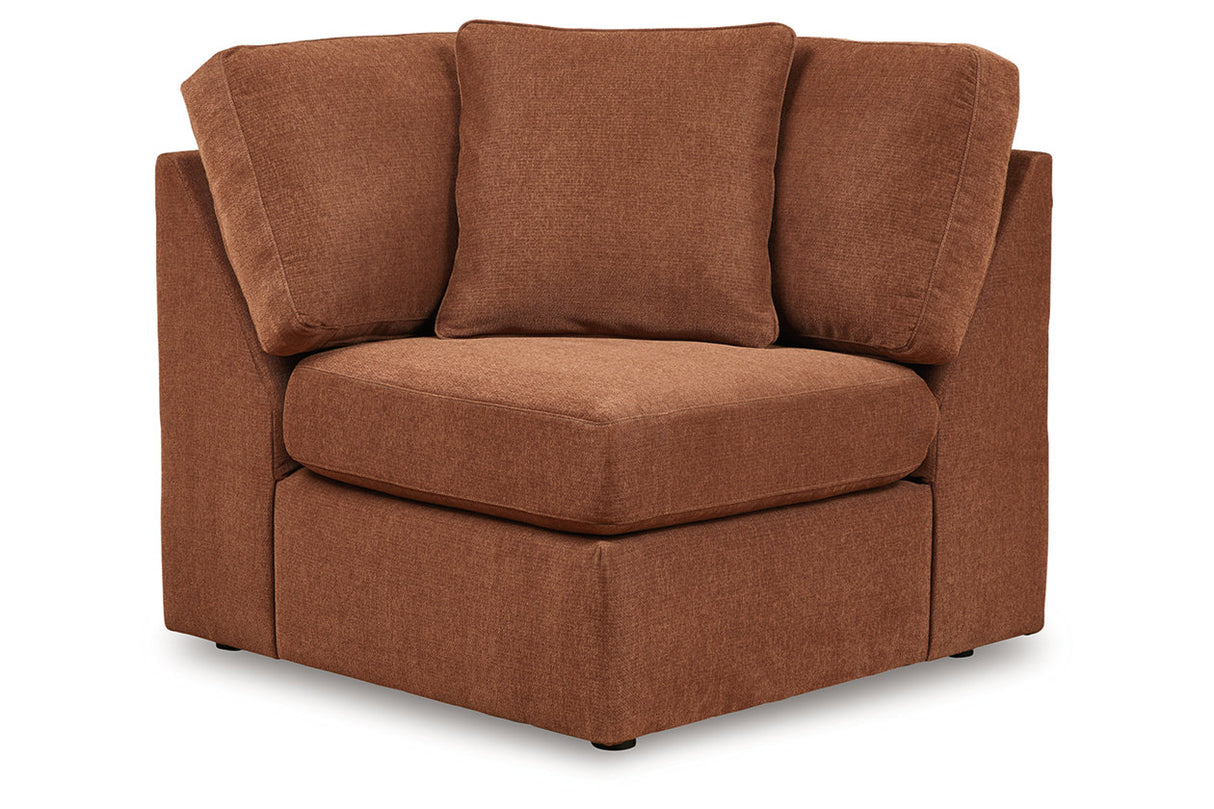 Modmax Spice 6-Piece Sectional and Swivel Glider Recliner -   - Luna Furniture