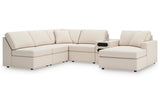 Modmax Oyster 6-Piece Sectional with Chaise -   - Luna Furniture