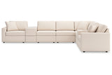 Modmax Oyster 8-Piece Sectional -  Ashley - Luna Furniture