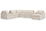 Modmax Oyster 8-Piece Sectional with Chaise -   - Luna Furniture