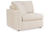 Modmax Oyster 6-Piece Sectional and Swivel Glider Recliner -   - Luna Furniture